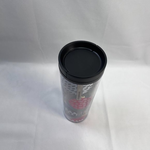 2013 Starbucks Christmas Holiday 16 oz‎ Tumbler, Slide Top, Christmas Ornaments - Picture 2 of 7